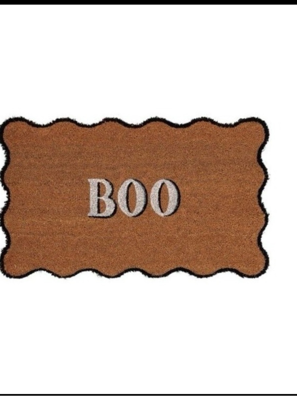 My Texas House Scallop Boo Coir
Doormat Halloween, 18x30
